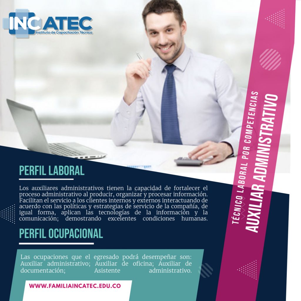 TÉCNICO LABORAL POR COMPETENCIAS AUXILIAR ADMINISTRATIVO - Instituto de ...